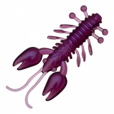 Приманка силиконовая Boroda Baits Crawler 80мм #Фиолетовый