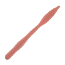 Приманка силиконовая Soorex Pro Soorex Worm 80мм Cheese #105 Light Pink