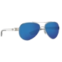 Очки солнцезащитные поляризационные Costa Loreto 580P Palladium/Blue Mirror