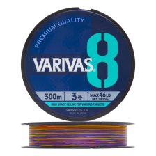 Шнур плетеный Varivas X8 Marking #3,0 0,285мм 300м (multicolor)