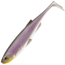 Приманка силиконовая огруженная Daiwa Duckfin Live Shad 20см #Purple Ghost