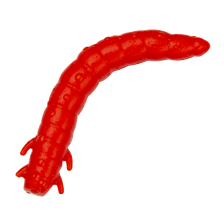 Приманка силиконовая Soorex Pro King Worm 55мм Cheese #132 Red