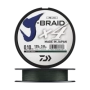 Шнур плетеный Daiwa J-Braid X4E-W/SC + ножницы #0,6 0,10мм 135м (green)
