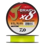 Шнур плетеный Daiwa J-Braid Grand X8 #1,0 0,13мм 135м (yellow)