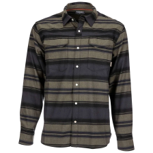 Рубашка Simms Gallatin Flannel LS Shirt XL Carbon Stripe