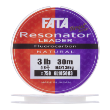 Флюорокарбон Gosen Fata Resonator Leader FC #0,8 30м (natural)