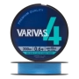 Шнур плетеный Varivas X4 #0,6 0,128мм 200м (water blue)