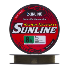 Леска монофильная Sunline Super Natural #2,0 0,235мм 100м (green)