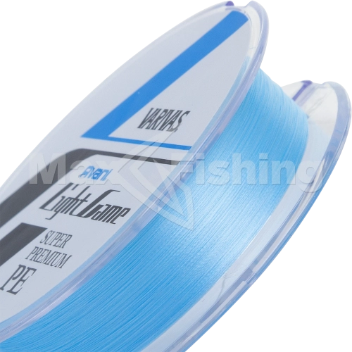 Шнур плетеный Varivas Avani Light Game Super Premium PE X4 Center Marking #0,2 0,074мм 100м (blue) - 2 рис.
