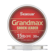 Флюорокарбон Kureha Seaguar Grandmax Shock Leader #3 0,285мм 30м (clear)