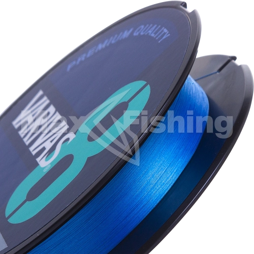 Шнур плетеный Varivas X8 #0,6 0,128мм 150м (ocean blue) - 2 рис.