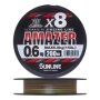 Шнур плетеный Sunline Amazer X8 #0,6 0,128мм 200м (multicolor)