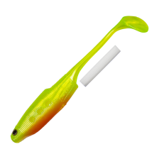 Приманка силиконовая Westin HollowTeez Shadtail 12см 4шт #Slime Curd