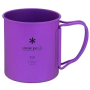 Кружка Snow Peak Ti-Single Cup 450 Purple