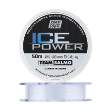 Леска монофильная Team Salmo Ice Power 0,103мм 50м (clear)