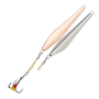 Блесна зимняя Lucky John Double Blade 65мм 11гр #CS