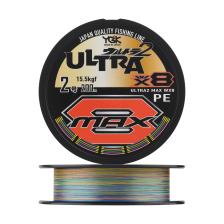 Шнур плетеный YGK Ultra2 Max WX8 #2 0,235мм 200м (multicolor)
