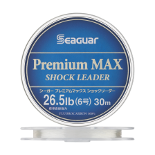 Флюорокарбон Seaguar Premium MAX Shock Leader #6,0 0,405мм 30м (clear)