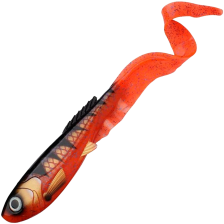 Приманка силиконовая Abu Garcia Beast Curl Tail New 21см #Red Tiger
