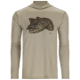 Лонгслив Simms Tech Hoody - Artist Series M Stone/Brown Trout