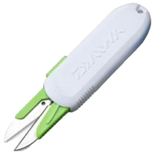Ножницы для нейлона и флюорокарбона Daiwa Chibi Chokkin II White Lime