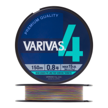Шнур плетеный Varivas X4 Marking #0,8 0,148мм 150м (multicolor)
