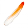 Приманка силиконовая Boroda Baits Sisilia 51мм Floating #Белый/Ярко-оранжевый
