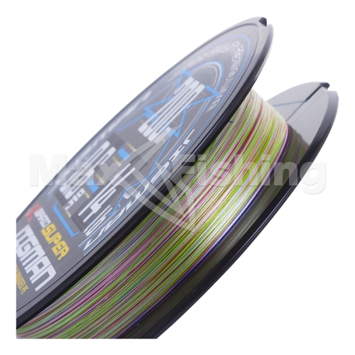 Шнур плетеный YGK X-Braid Super Jigman X8 #0,6 0,128мм 200м (multicolor) - 2 рис.