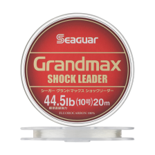 Флюорокарбон Seaguar Grandmax Shock Leader #10 0,520мм 20м (clear)