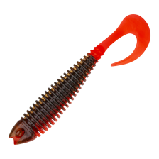 Приманка силиконовая Boroda Baits Shemaya TT 210мм #Моторное масло/Красный