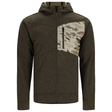 Толстовка Simms CX Hoody - Full Zip XL Dark Stone/Ghost Camo Stone