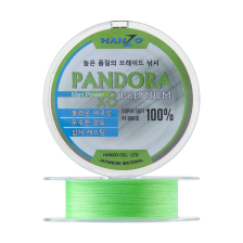 Шнур плетеный Hanzo Pandora Premium X8 #0,6 0,128мм 125м (green)