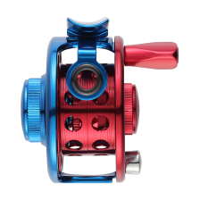 Катушка инерционная Higashi H-50 Blue/Red