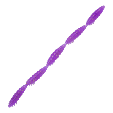 Приманка силиконовая Libra Lures Larva Multi 125мм (5х25мм) Cheese #020 Purple With Glitter