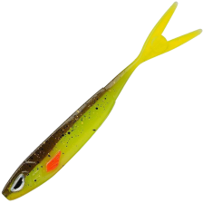 Приманка силиконовая Berkley Sick Vamper 18см #Brown Chartreuse