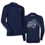 Лонгслив BKK Long Sleeve Performance Shirt L GT Blue