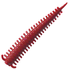 Приманка силиконовая Berkley Gulp! Saltwater Sand Worm 2" #Bloody Red