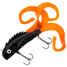 Приманка силиконовая Chaos Tackle Medussa Mini #Black/Orange