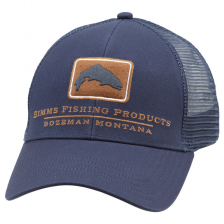 Кепка Simms Trout Icon Trucker Cap Ink Blue