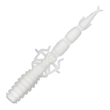Приманка силиконовая Ojas DragonFry 52мм Сыр #White (fluo)