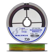 Шнур плетеный Daiwa UVF PE Saltiga DuraSensor X8 +Si2 #1,2 0,185мм 300м (multicolor)