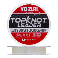 Флюорокарбон Yo-Zuri Topknot Leader Fluorocarbon 100% 0,330мм 27м (natural clear)
