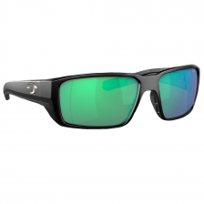 Очки солнцезащитные поляризационные Costa Fantail Pro 580 G Matte Black/Green Mirror