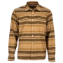 Рубашка Simms Gallatin Flannel LS Shirt 2XL Dark Bronze Stripe