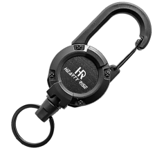 Ретривер Hearty Rise Carabiner Pin On Reel HPI-2703 Black