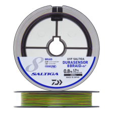 Шнур плетеный Daiwa UVF PE Saltiga DuraSensor X8 +Si2 #0,8 0,148мм 200м (multicolor)