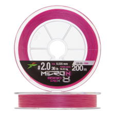 Шнур плетеный Intech Micron PE X8 #2,0 0,235мм 200м (pink)