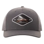Бейсболка Grundens CC Hopper Trucker One Size Charcoal
