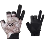 Перчатки Daiwa DG-6523W Cold Weather Game Gloves 3-Cut L #White Lake Camo