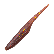 Приманка силиконовая DUO Realis Versa Pintail 4" #F079 Dark Motor Oil UV
